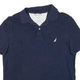 NAUTICA Mens Polo Shirt Blue M