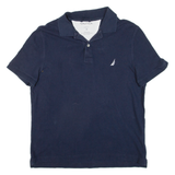 NAUTICA Mens Polo Shirt Blue M