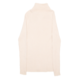 TOMMY HILFIGER Womens Jumper Beige Tight Knit M