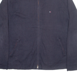 TOMMY HILFIGER Mens Jumper Black Tight Knit XL