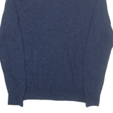 TOMMY HILFIGER Mens Jumper Blue Tight Knit Wool M