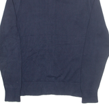 TOMMY HILFIGER Mens Jumper Blue Tight Knit M