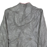 BRANDL Mens Blazer Jacket Grey Leather M