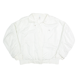 ADIDAS Towelling Lined Womens Shell Jacket White L