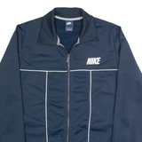 NIKE Mens Track Jacket Blue M