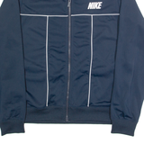 NIKE Mens Track Jacket Blue M