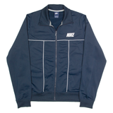 NIKE Mens Track Jacket Blue M