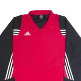 ADIDAS Mens Track Jacket Red 90s XL