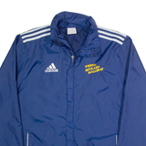 ADIDAS Workwear Mens Windbreaker Jacket Blue S