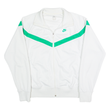 NIKE Mens Track Jacket White S