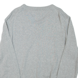 TOMMY HILFIGER Mens Jumper Grey Tight Knit L