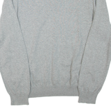 TOMMY HILFIGER Mens Jumper Grey Tight Knit L