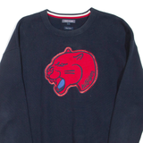 TOMMY HILFIGER Mens Jumper Blue Tight Knit M