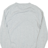 HILFIGER DENIM Mens Jumper Grey V-Neck Tight Knit M