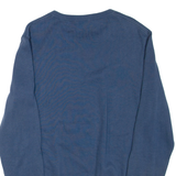 TIMBERLAND Mens Jumper Blue Tight Knit S