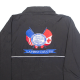 DICKIES Transit Union Mens Shell Jacket Black Nylon USA XL