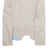 FACONNABLE Womens Blazer Jacket Beige M