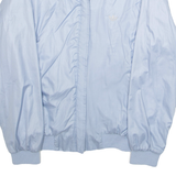 ADIDAS Womens Shell Jacket Blue Nylon M