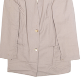 WOLLIEO Womens Blazer Jacket Beige L