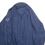 NIKE Mesh Lined Mens Track Jacket Blue Nylon L