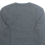 OUISET Womens Blazer Jacket Grey M