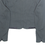 OUISET Womens Blazer Jacket Grey M