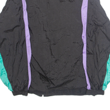 Womens Shell Jacket Black Nylon XL