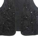 Mens Waistcoat Black M