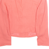 COLLECTION Womens Blazer Jacket Pink S