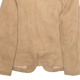 GAY&LEGERAT Womens Blazer Jacket Brown M