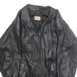 CLOCHARD Mens Biker Jacket Black XL
