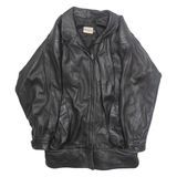 CLOCHARD Mens Biker Jacket Black XL