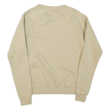 NIKE Mens Sweatshirt Beige Crew Neck S