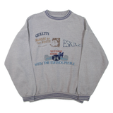 Mens Sweatshirt Grey Crew Neck M