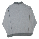 PEBBLE BEACH Mens Sweatshirt Grey 1/4 Zip XL