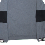 NIKE Mens Sweatshirt Grey Crew Neck L