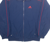ADIDAS Mesh Lined Mens Track Jacket Blue S