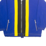 MERCEDES-BENZ Mens Shell Jacket Blue Nylon S