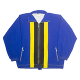 MERCEDES-BENZ Mens Shell Jacket Blue Nylon S