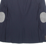 Mens Blazer Jacket Blue L