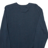 BEN SHERMAN Mens Jumper Blue Tight Knit M