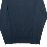 BEN SHERMAN Mens Jumper Blue Tight Knit M