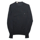 DIESEL Womens Jumper Black Tight Knit Wool M