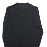 DIESEL Womens Jumper Black Tight Knit Wool M