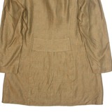 TOULOU Womens Blazer Jacket Brown L