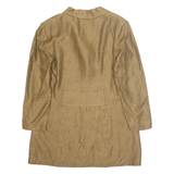 TOULOU Womens Blazer Jacket Brown L