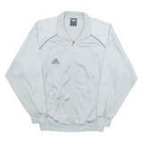 ADIDAS Mens Track Jacket Silver L