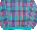 Womens Jacket Purple Plaid M