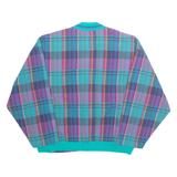 Womens Jacket Purple Plaid M