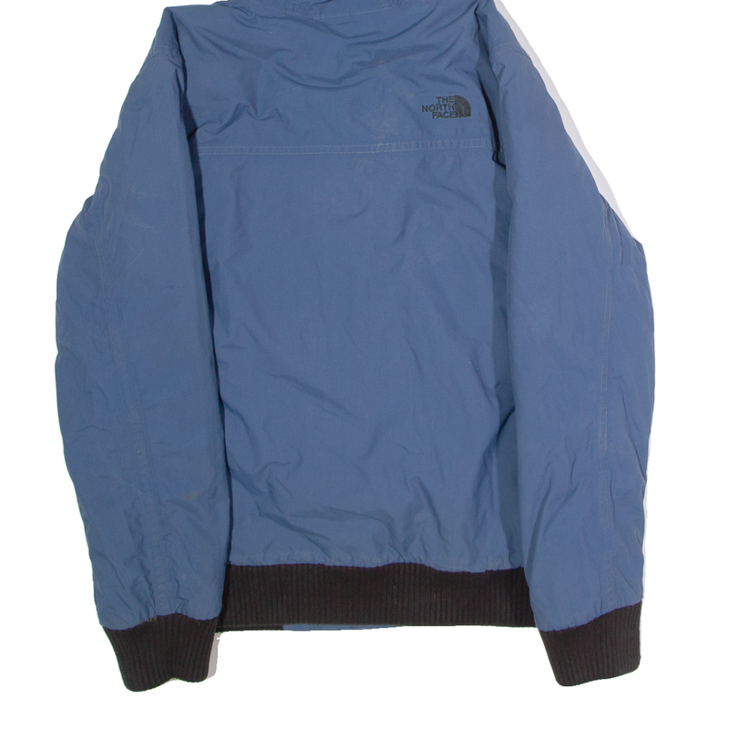 THE NORTH FACE 550 Boys Parka Jacket Blue Nylon Hooded L